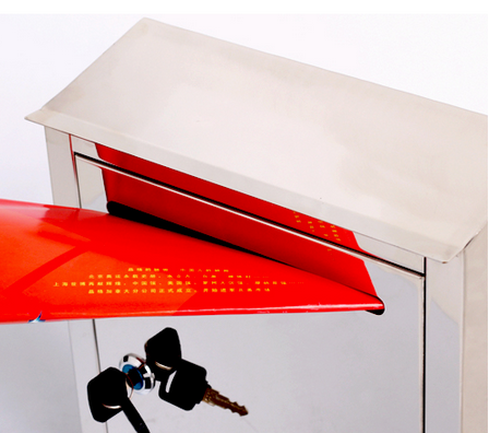 不銹鋼方形信報箱小區(qū)掛墻式信箱帶鎖投訴箱物業(yè)意見收納箱定做