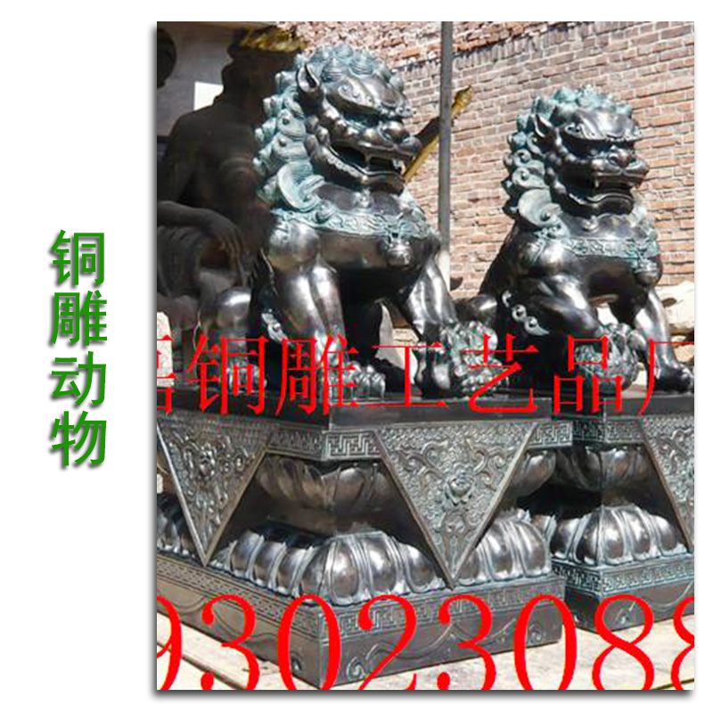 廠家直銷動物雕塑 獅子銅雕動物，銅雕爬獅，大型鑄銅雕塑，銅雕麒麟