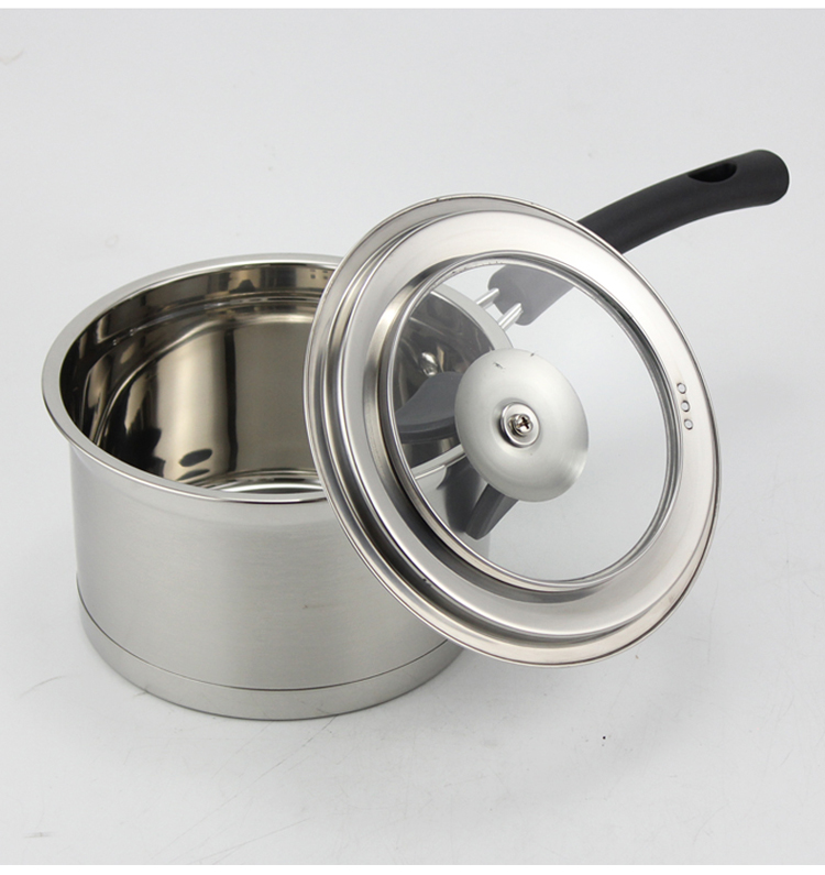 供應彩塘不銹鋼韓式直角奶鍋批發(fā)