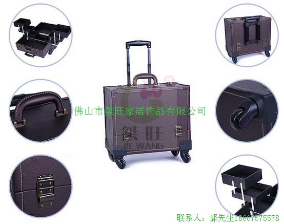 供應(yīng)多功能化妝箱/多功能拉桿化妝箱/專業(yè)帶鏡化妝箱/大容量多層化妝箱/彩妝拉桿化妝箱/拉桿化妝箱定制廠家
