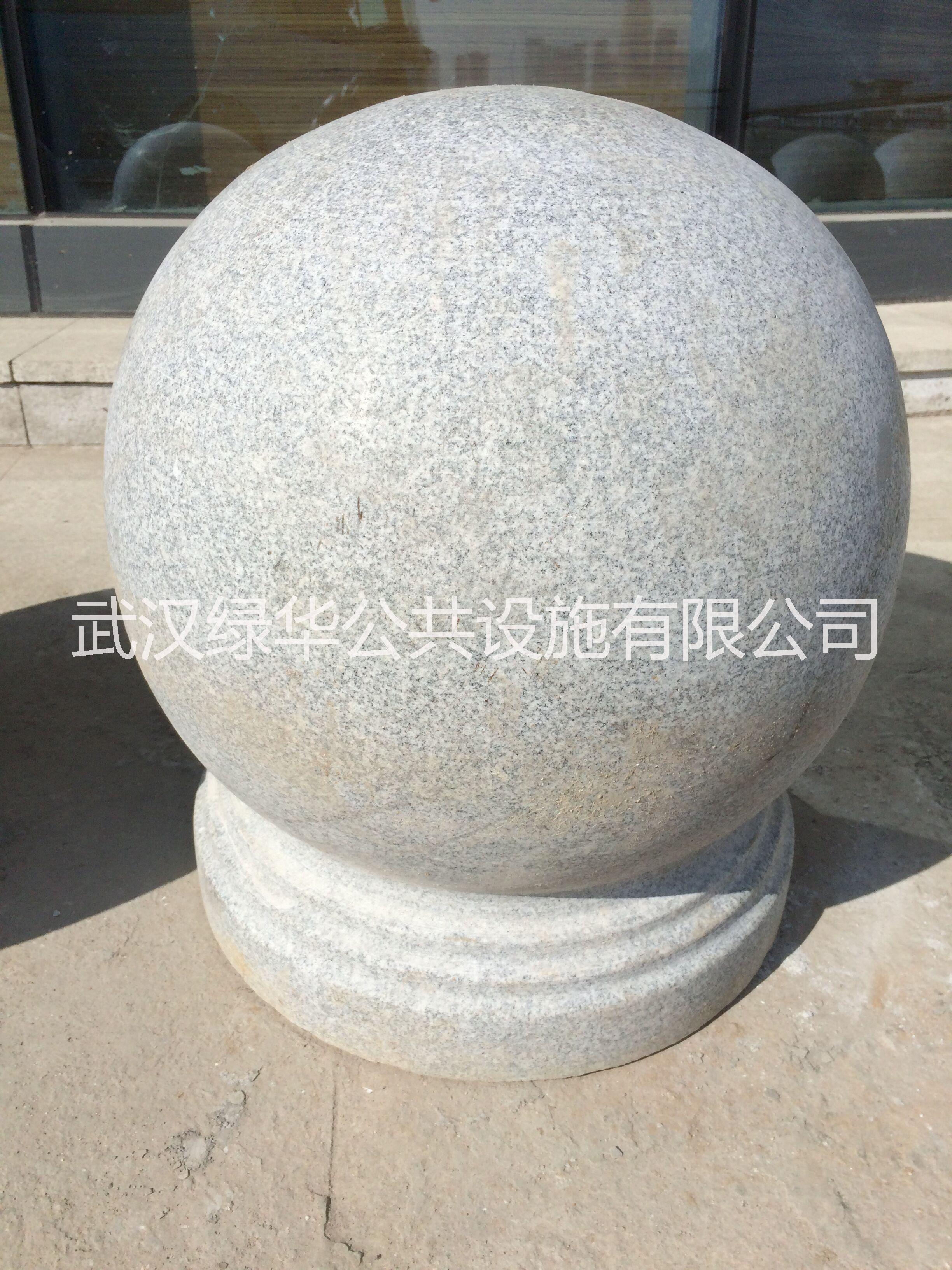 供應(yīng)武漢大理石石球，大理石*石樁，商場(chǎng)廣場(chǎng)擋車石球 大理石石球*石樁