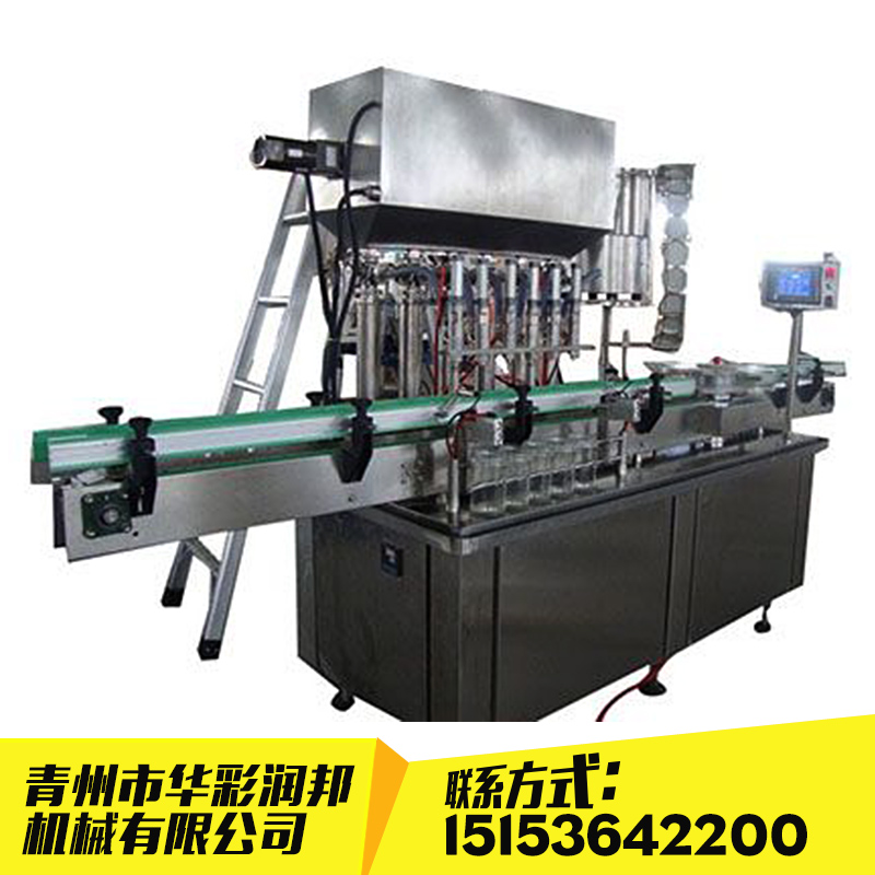 【廠家供應(yīng)】豆奶灌裝機(jī) 液體全自動灌裝機(jī) 直線式灌裝機(jī) *