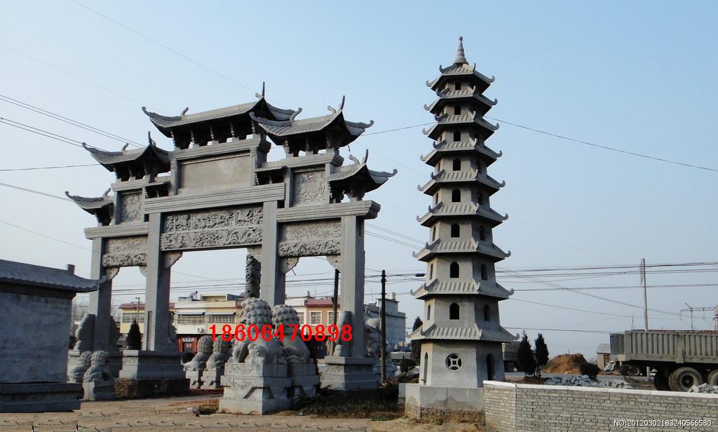 供應(yīng)石頭村莊石牌坊村頭石牌樓村口石牌坊