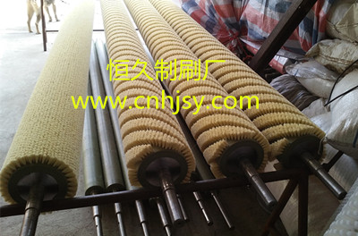 供應(yīng)搜索清洗機(jī)毛刷 恒久制刷廠廠家直銷毛刷輥 條刷 板刷圓盤刷掃路刷