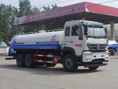 供應(yīng)重汽斯太爾18方綠化噴灑車 后八輪綠化灑水車