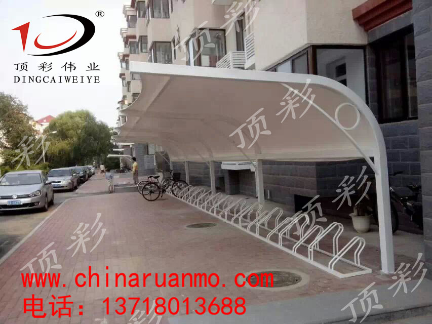 供應用于遮陽防曬防輻射的車棚膜，遮陽膜，充氣膜，室外膜