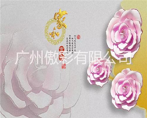 廣州傲彩背景墻打印機(jī)-3D數(shù)碼噴繪*平板打印機(jī)UV打印機(jī)