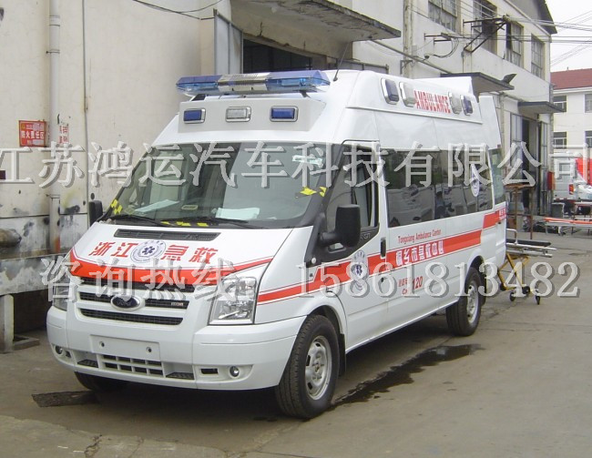 廠家直銷福特全順V348監(jiān)護型救護車