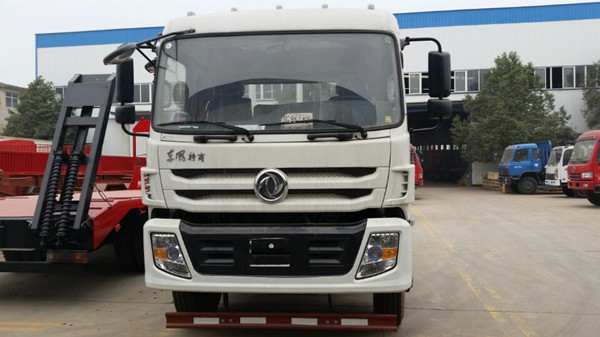 供應(yīng)東風(fēng)特商后八輪挖機(jī)拖車(chē) 平板運(yùn)輸車(chē) 挖掘機(jī)運(yùn)輸車(chē)