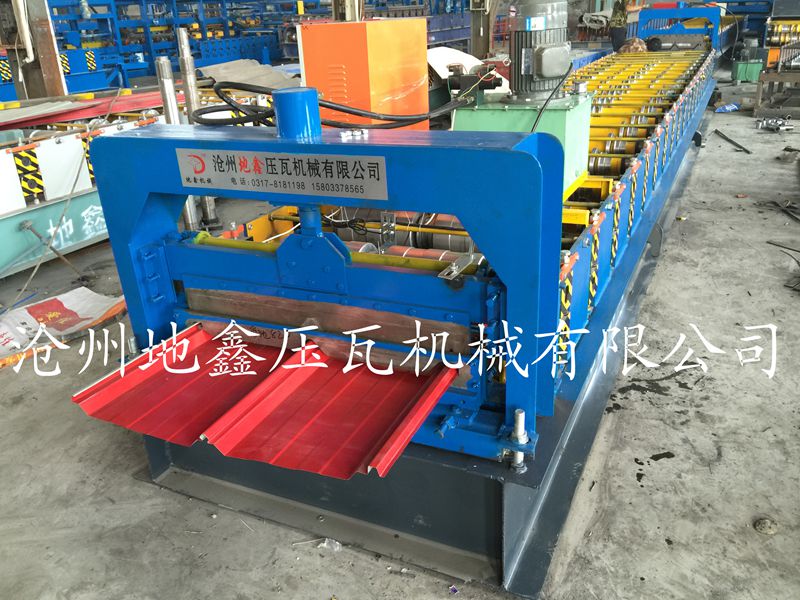 地鑫820角馳壓瓦機 屋面角馳瓦成型設備 180°咬口