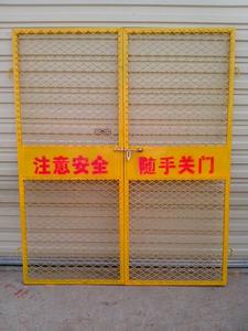 廣西電梯防護門 電梯洞口防護門 井道施工安全門 基坑防護門廠家