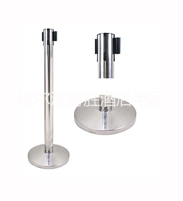 一米線不銹鋼2米線商場活動伸縮帶2米線活動圍欄哈爾濱現(xiàn)貨 銀行柱