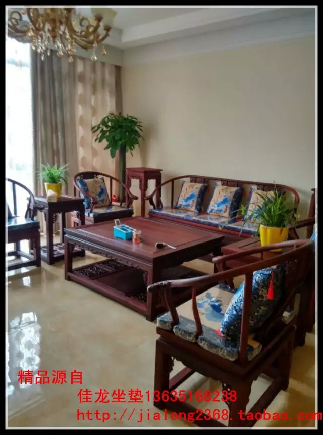 供應用于家居用品的專業(yè)量身定做*紅木沙發(fā)坐墊