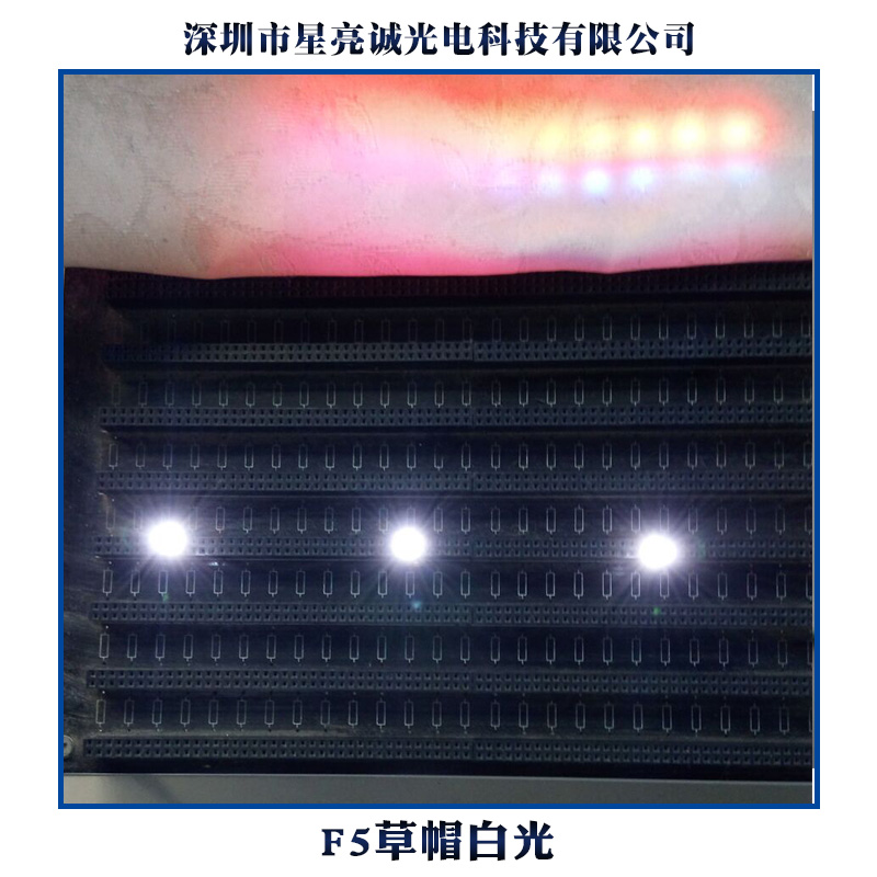供應(yīng)用于|發(fā)光字的F5草帽白光、5MM草帽白光LED/|發(fā)光二極管/超高亮低光衰工藝/質(zhì)保兩年