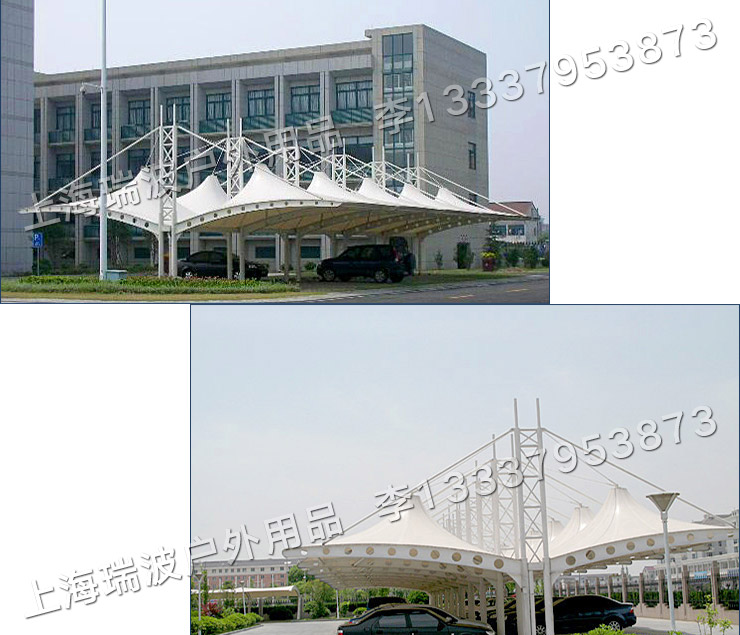 供應(yīng)膜結(jié)構(gòu)停車棚廠家，上海膜結(jié)構(gòu)車棚廠家，上海膜結(jié)構(gòu)汽車棚施工