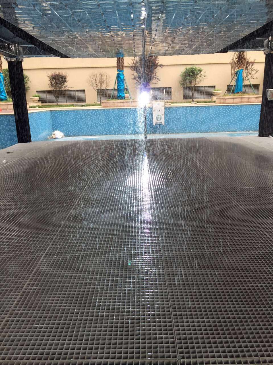 供應赤峰*雨屋設備互動體驗租賃，大型高端藝術雨屋體驗道具制作廠家