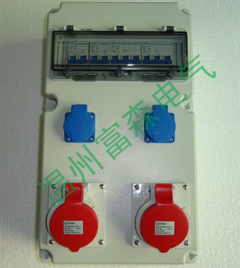 廠家直銷電源插座箱 工業(yè)插座塑料配電箱 戶外防水插座配電箱