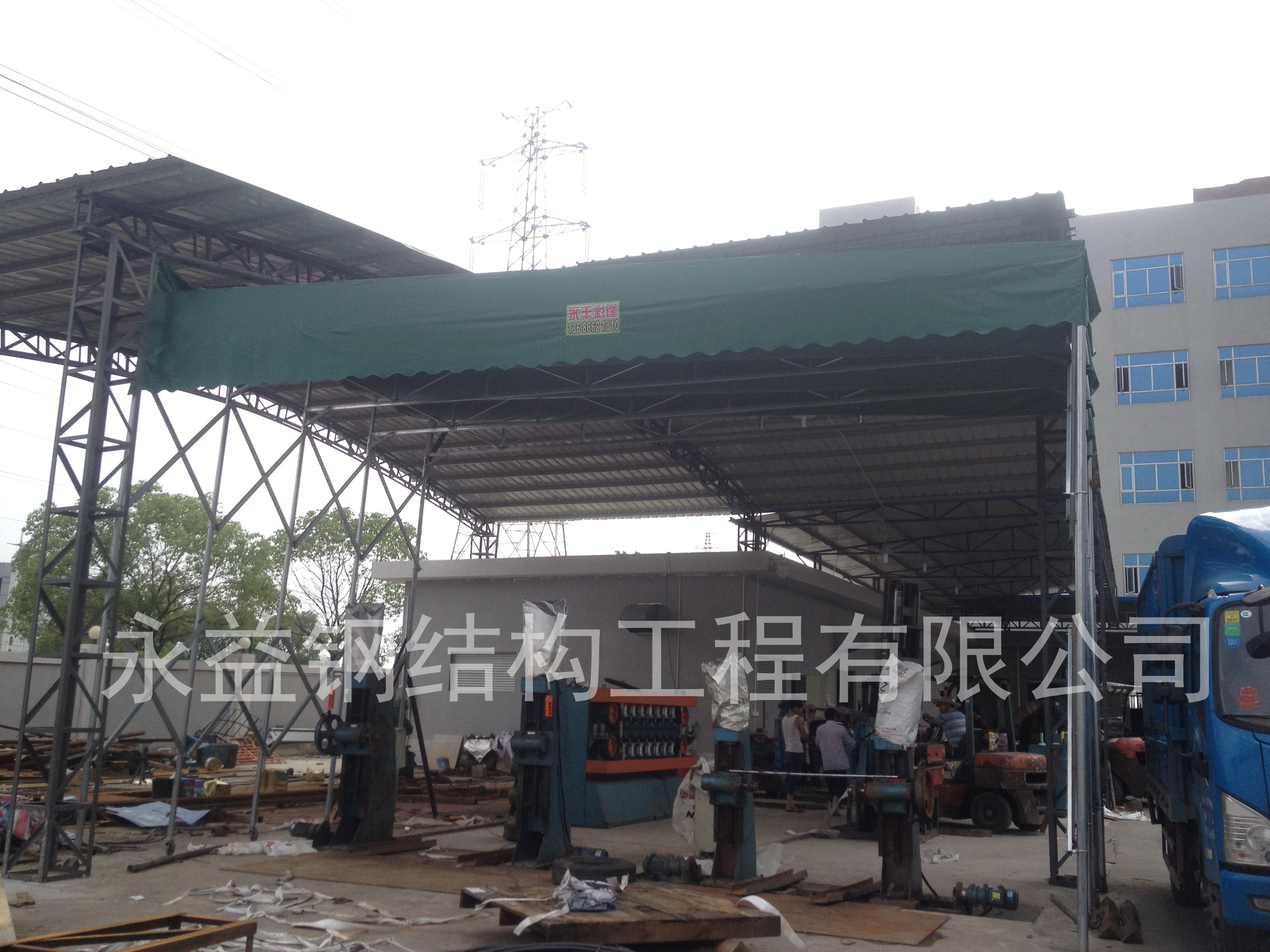 東莞推拉棚伸縮篷推拉棚廠家直銷價格 推拉棚廠家直銷 推拉伸縮棚廠家批發(fā)