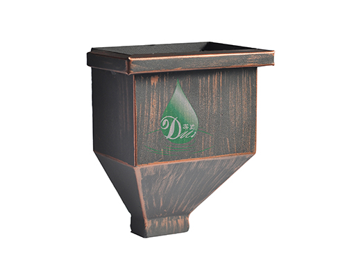 供應(yīng)彩鋁天溝矩形雨水管