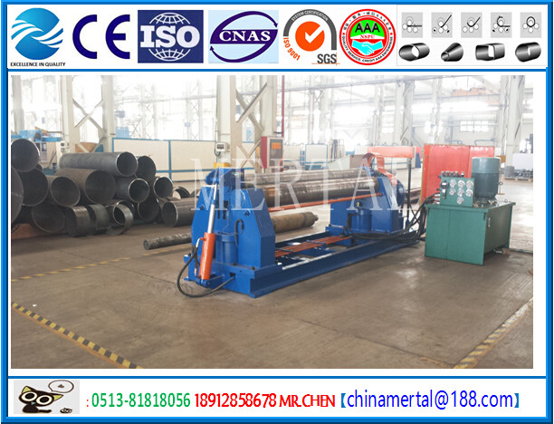 供應MCLW11NC-20*2500液壓對稱式小型三輥卷板機