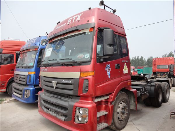 二手出售歐曼雙驅(qū)濰柴半掛車