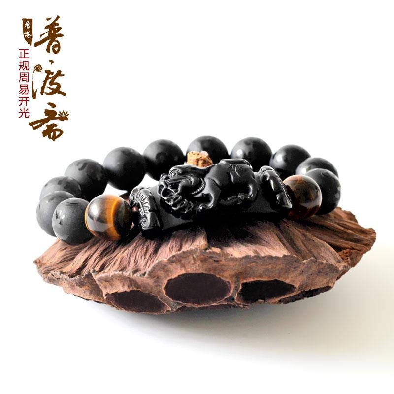 供應(yīng)六字真言貔貅手鏈 招財(cái)化小人 正