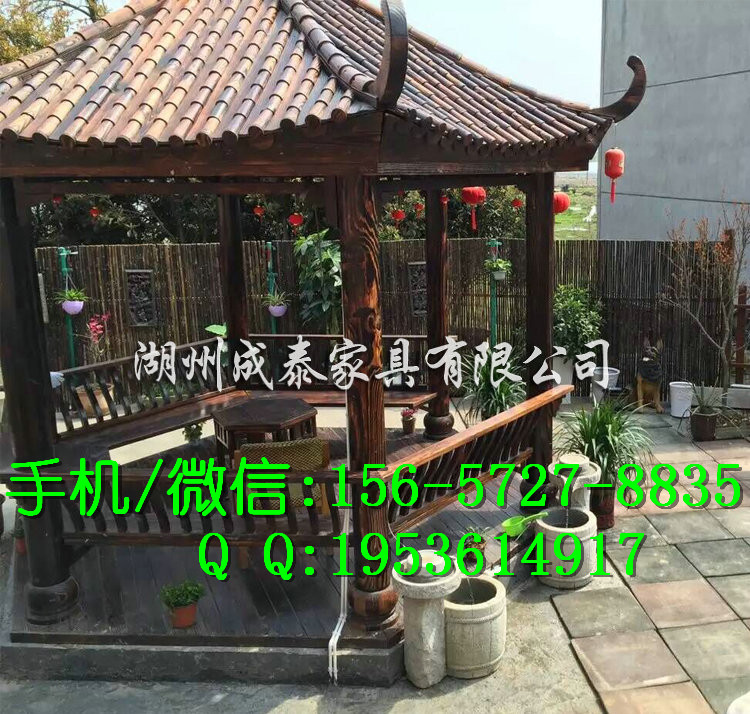 供應(yīng)用于防腐木六角亭、六角涼亭//防腐木涼亭批發(fā)、碳化木涼亭報(bào)價(jià)