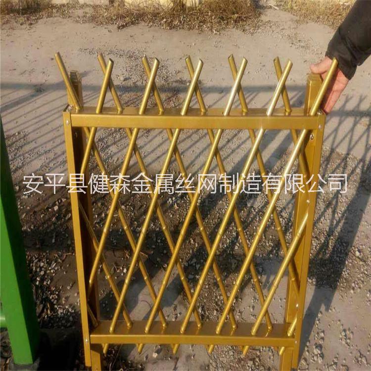 供應裝飾防竹圍欄，園林或燈飾或邢臺多地裝飾用不銹鋼仿竹節(jié)護欄