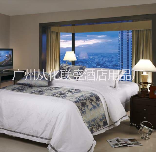供應(yīng)*酒店客房床上用品枕套床單被套四件套
