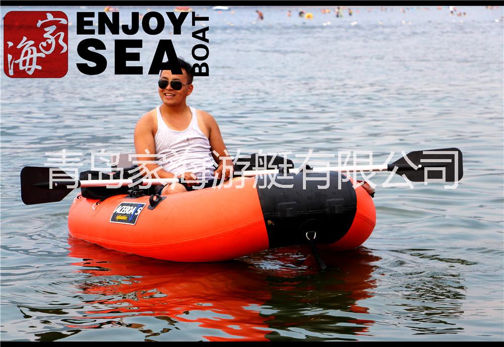 供應(yīng)加厚高配置釣魚(yú)船 充氣船橡皮艇D
