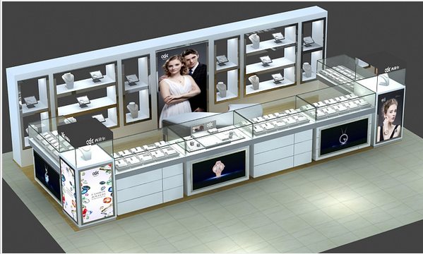 廣東飾品展示柜定做報(bào)價(jià)，電話，廠家，飾品展柜價(jià)格 珠寶展柜