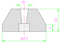 供應(yīng) 高壓水切割帶磨料l不銹鋼寶石噴嘴