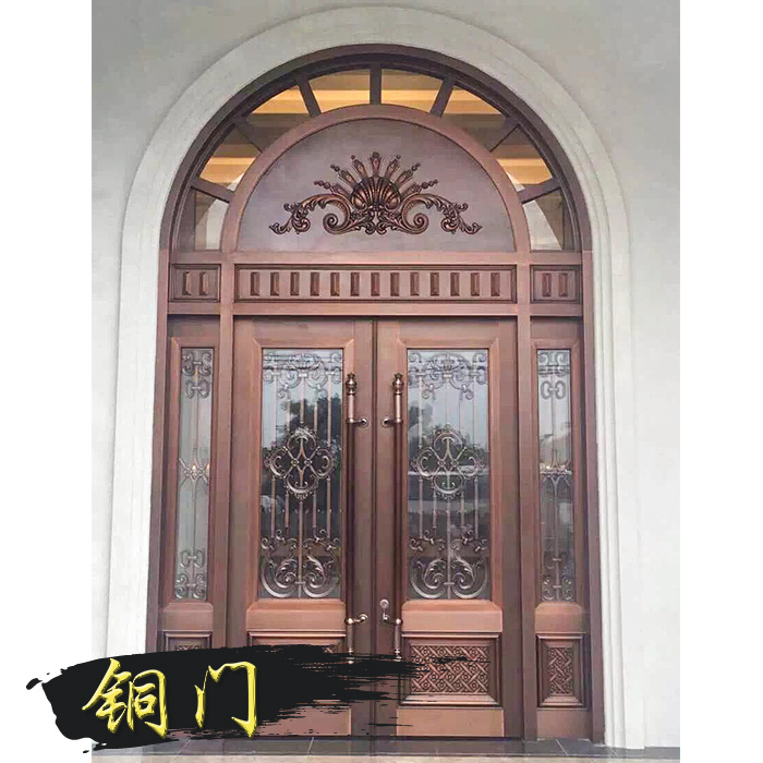 供應銅門定制 杭州銅門供應商 杭州銅門 杭州別墅古典銅門定做