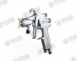 供應(yīng)臺灣寶麗噴槍R-71小型手動噴槍重慶面漆亮漆出油量小