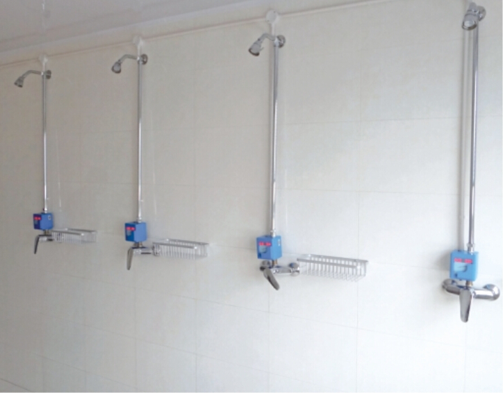 供應(yīng)水管家SK699一體計時計量IC卡水控沖涼刷卡控制器