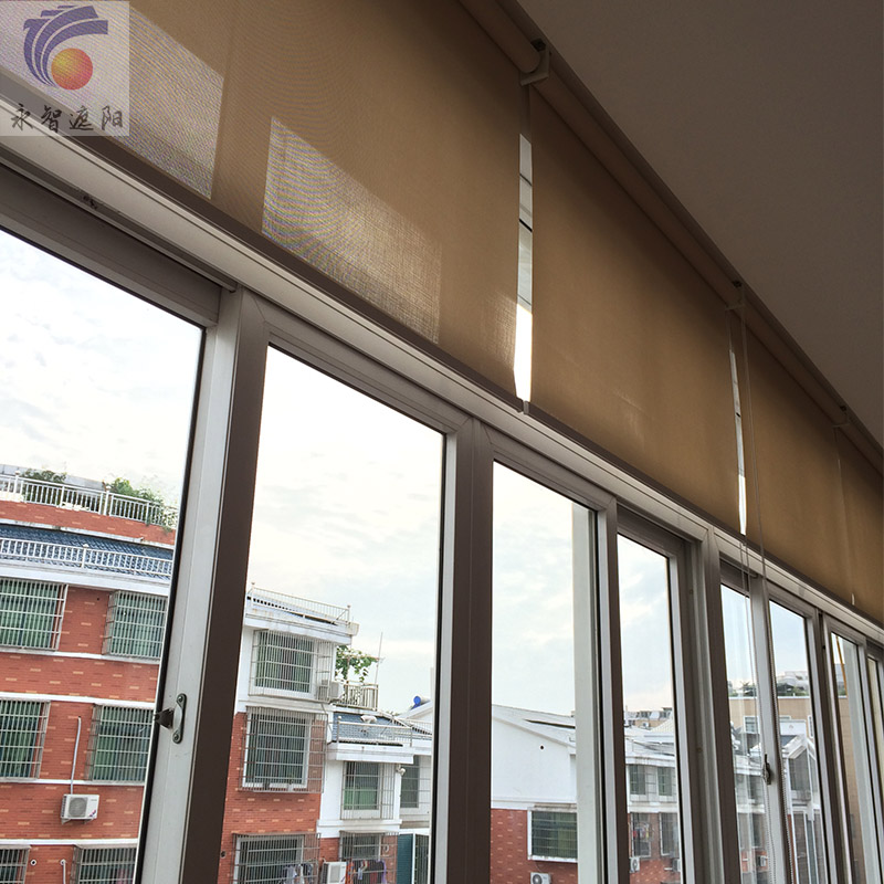 供應(yīng)陽光面料卷簾批發(fā) 陽光面料 卷簾窗簾 4805 工程陽光面料卷簾