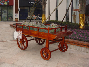 供應(yīng)防腐木戶外景觀花車廠家直銷報價