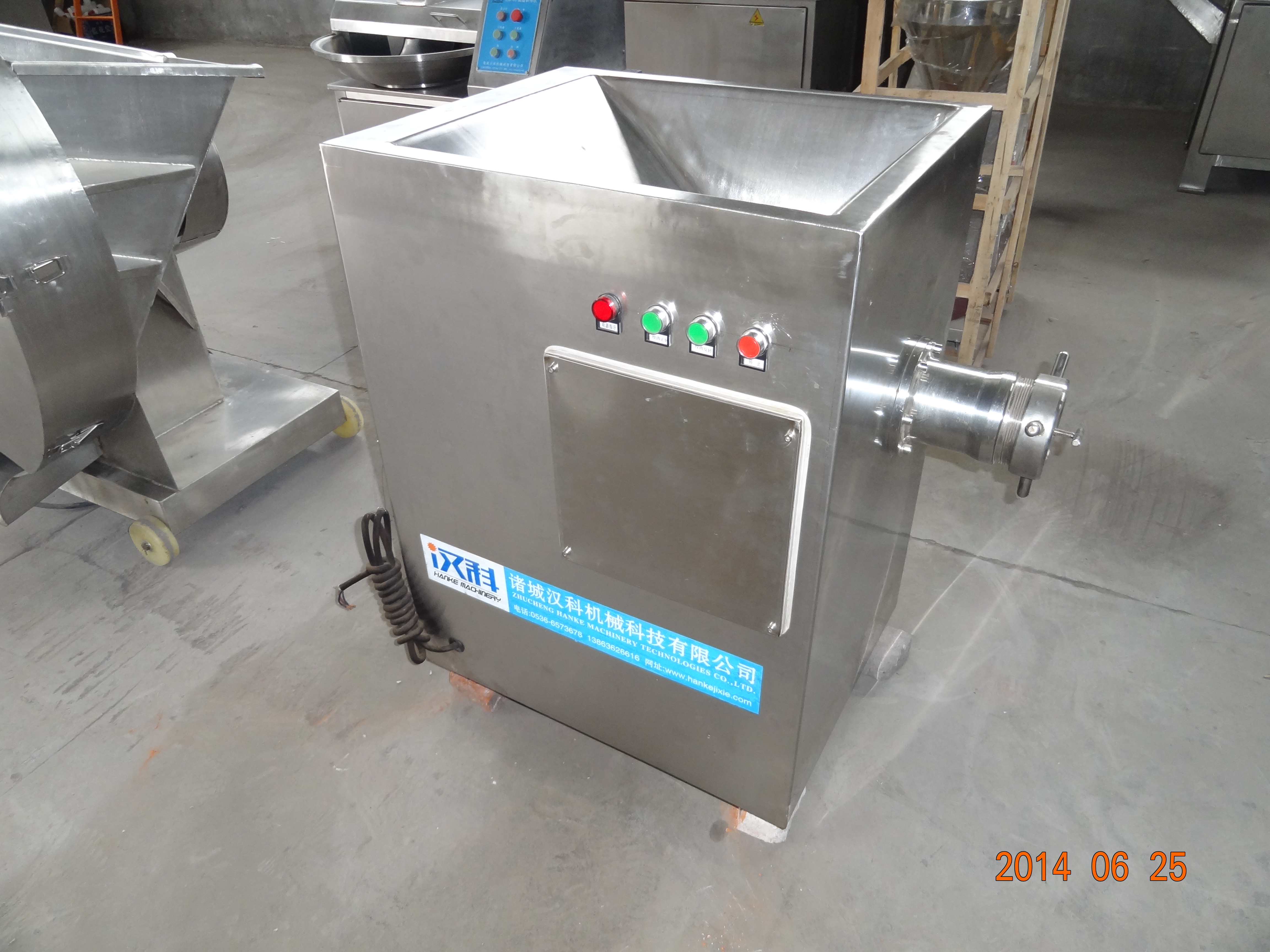 供應(yīng)廠家供應(yīng)凍肉加工全自動(dòng)絞肉機(jī) 不銹鋼絞肉機(jī)