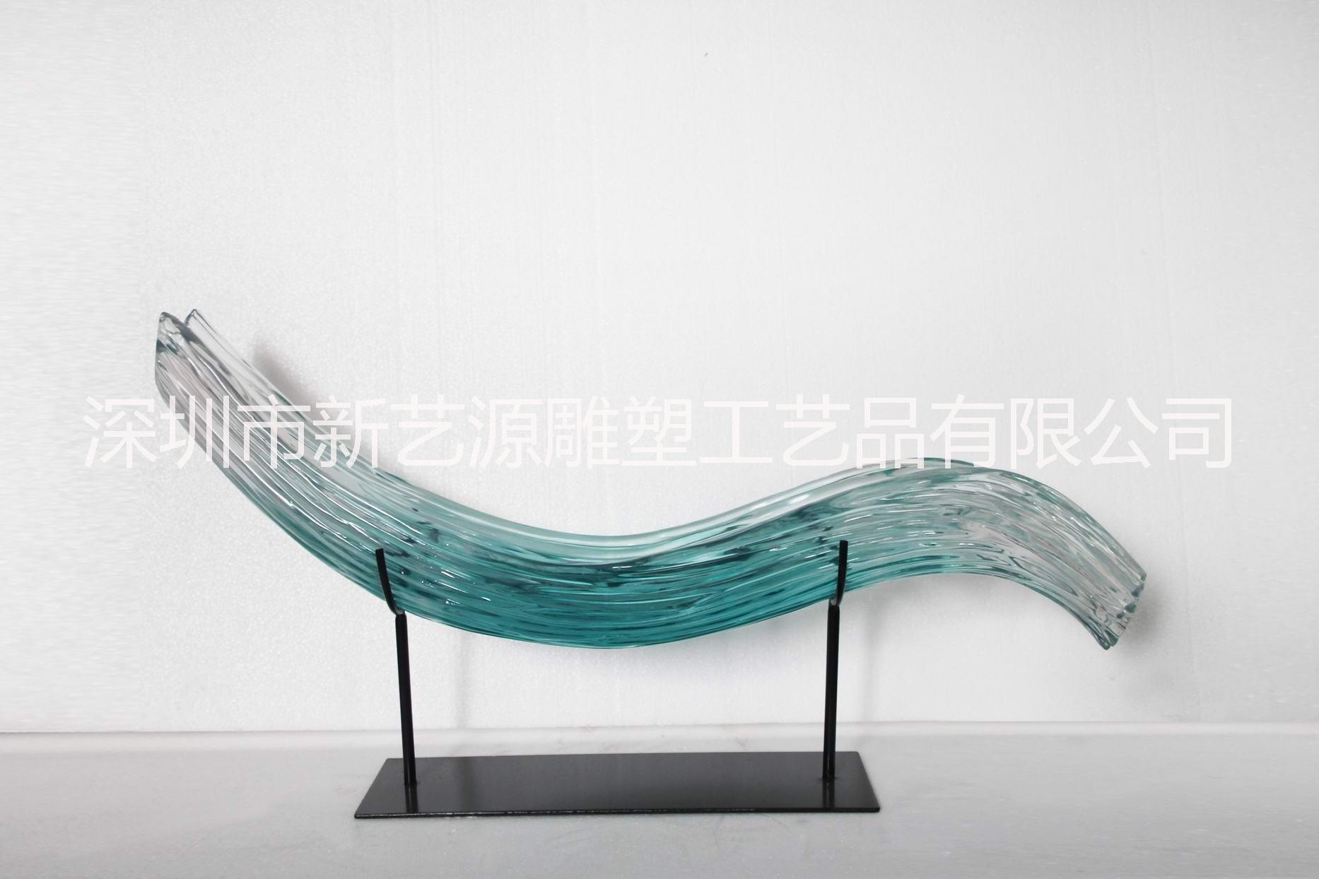 樹脂透明雕塑