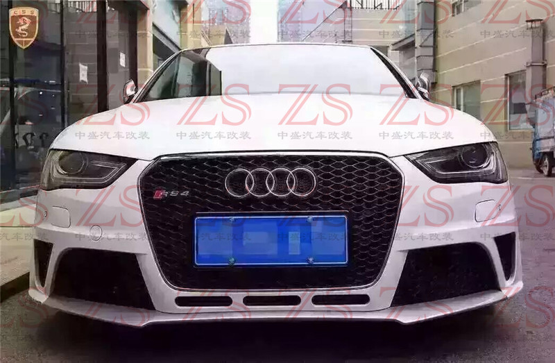 奧迪A7S7改裝RS7寬體大包圍碳纖維機(jī)蓋引擎蓋后唇排氣管