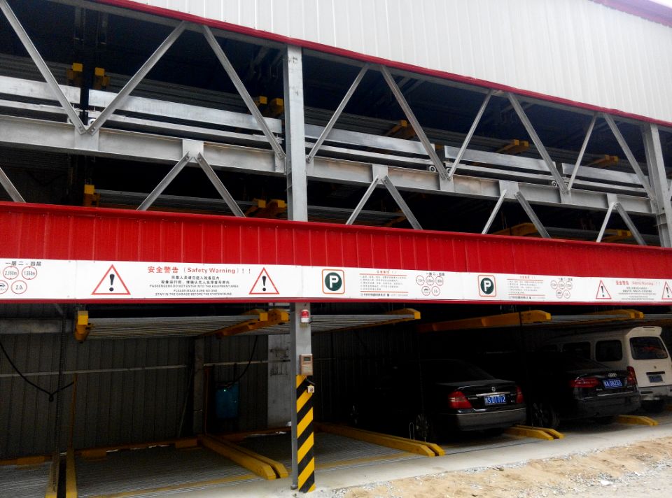 供應(yīng)用于車輛停放的共創(chuàng)四至六層升降橫移立體車庫