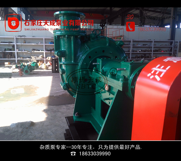 供應石家莊水泵廠供應*耐磨渣漿泵