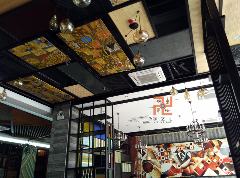 餐廳壁畫 深圳餐廳壁畫 餐廳彩繪 廣州餐廳壁畫 清遠(yuǎn)/珠海/中山3D地畫/3D壁畫/手繪3D立體畫