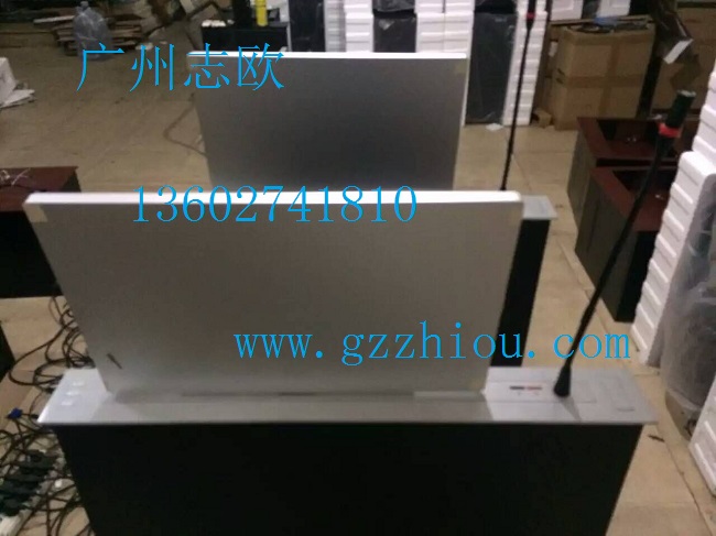 供應(yīng)志歐ZO-02超薄*液晶屏升降器一體電腦桌