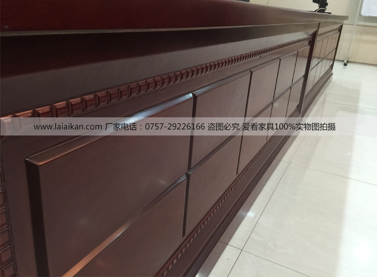 愛(ài)看家具 1.2米長(zhǎng)條桌  1.8米油漆貼木皮*臺(tái)桌