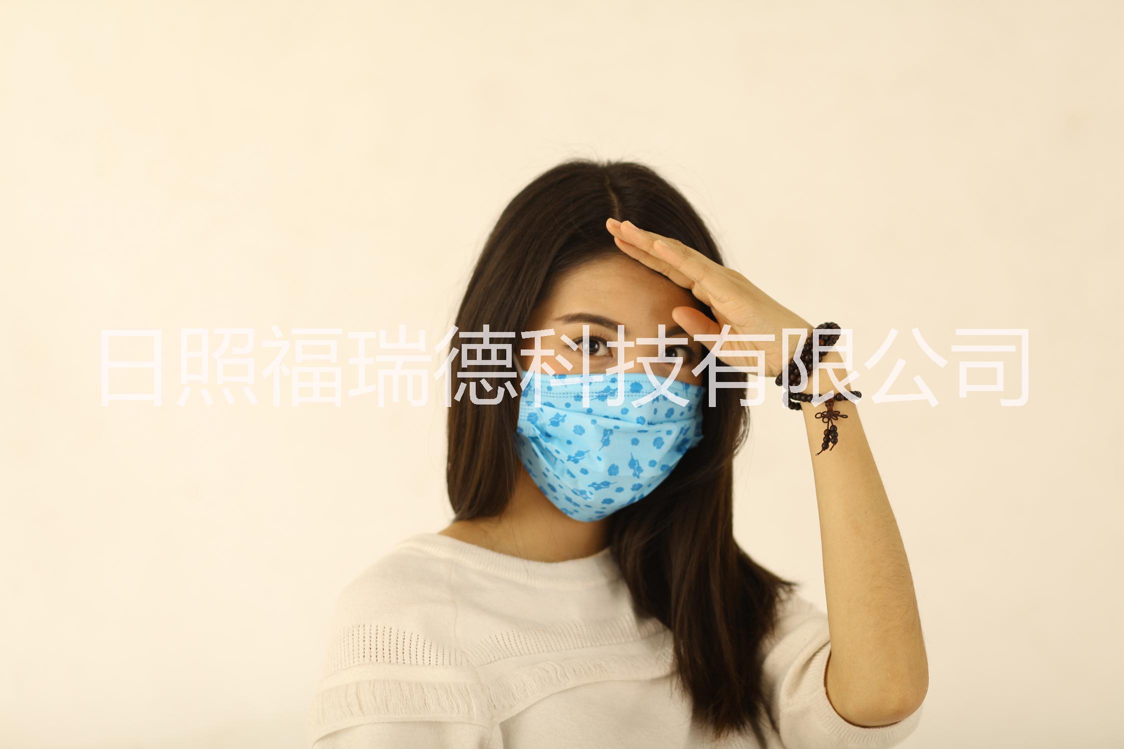 供應(yīng)一次性防護(hù)口罩，成人兒童立體平面