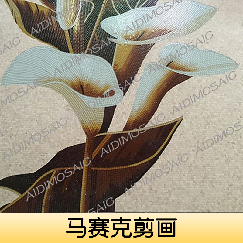 馬賽克剪畫 馬賽克背景墻剪畫 玻璃馬賽克剪畫 水晶馬賽克剪畫