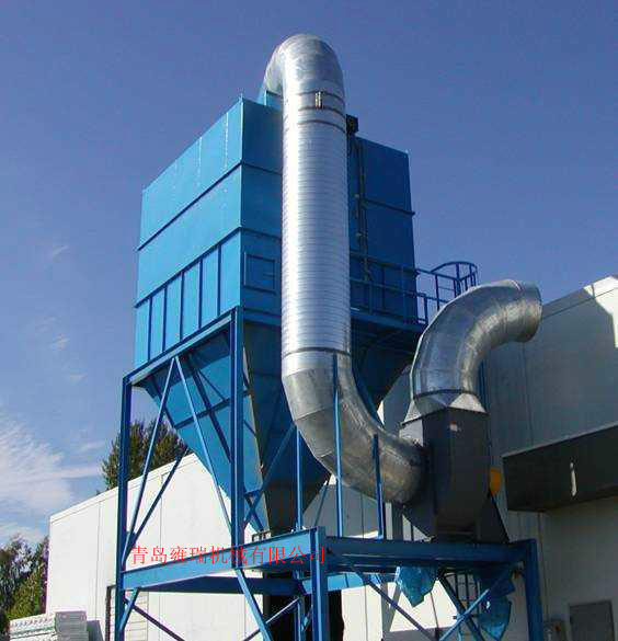 供應(yīng)具有除塵性能的復(fù)合肥布袋除塵器，粉塵收集裝置