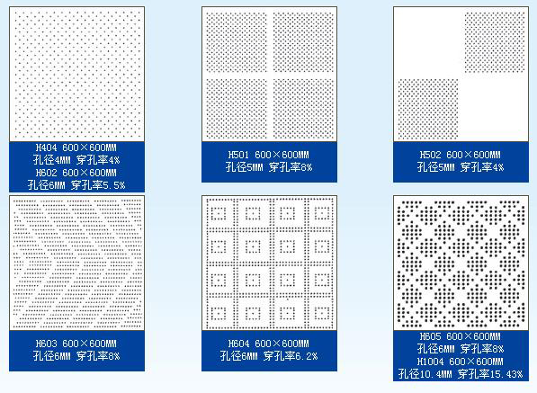 FC穿孔吸音板 水泥穿孔板 纖維增強水泥穿孔板 機房吸音板