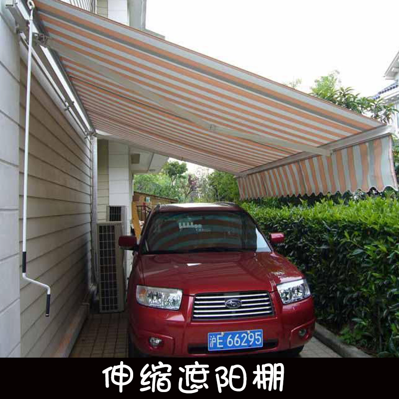 伸縮遮陽棚 廠家直銷雨棚遮陽棚活動(dòng)棚伸縮遮陽蓬推拉雨棚
